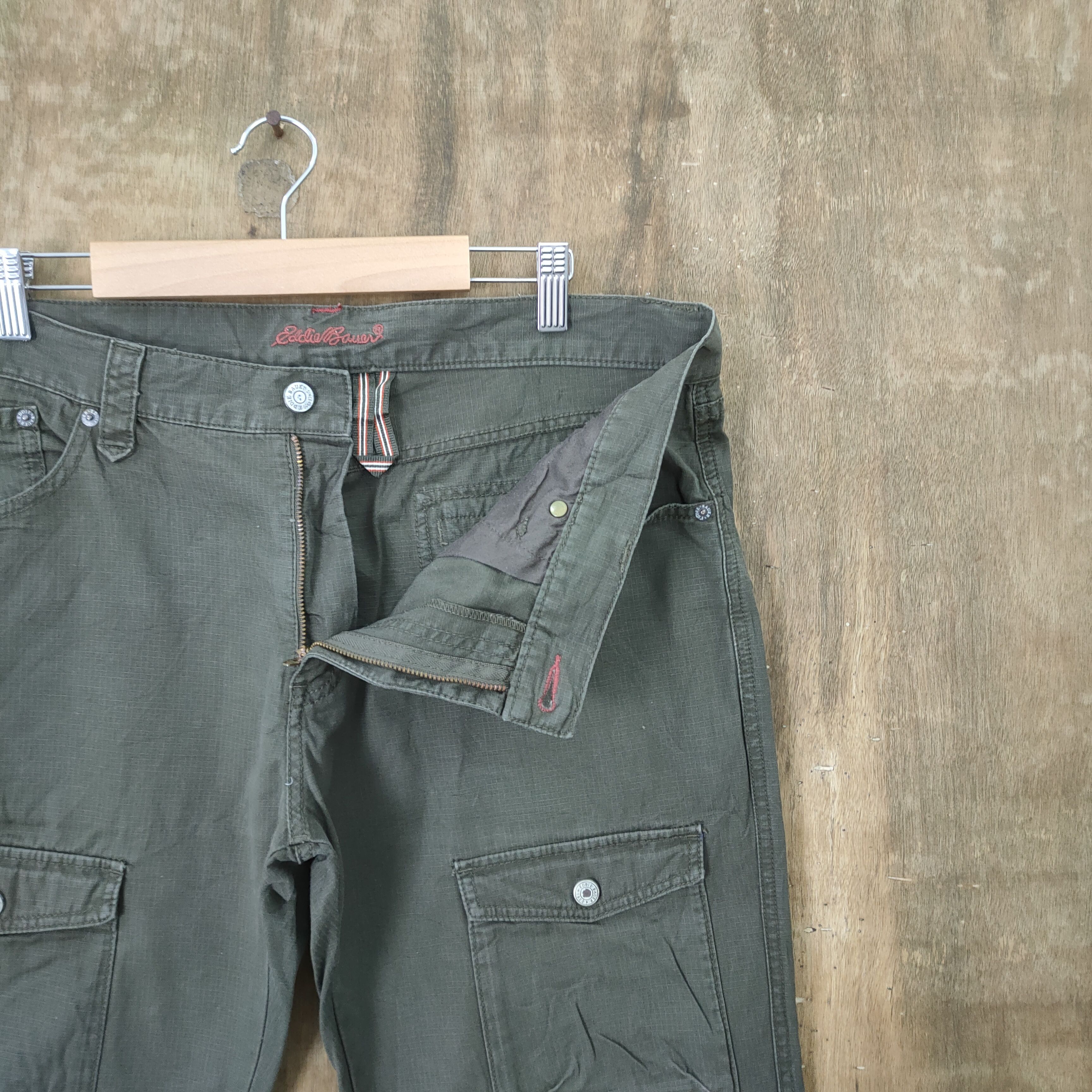 Eddie Bauer VINTAGE EDDIE BAUER RIPTOP CARGO PANTS /BUSH PANTS Size US 34 / EU 50 - 7 Thumbnail