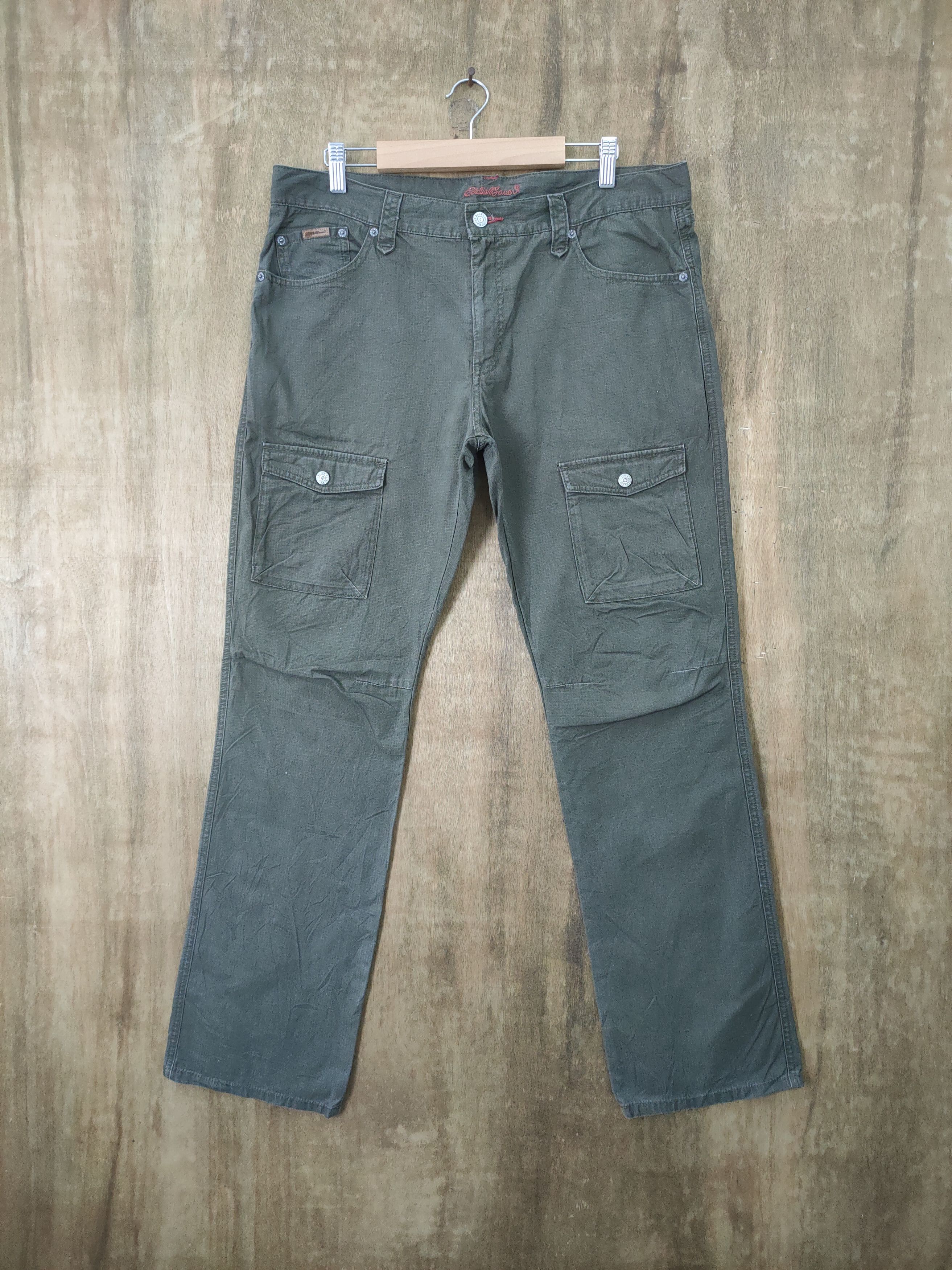 Eddie Bauer VINTAGE EDDIE BAUER RIPTOP CARGO PANTS /BUSH PANTS Size US 34 / EU 50 - 1 Thumbnail