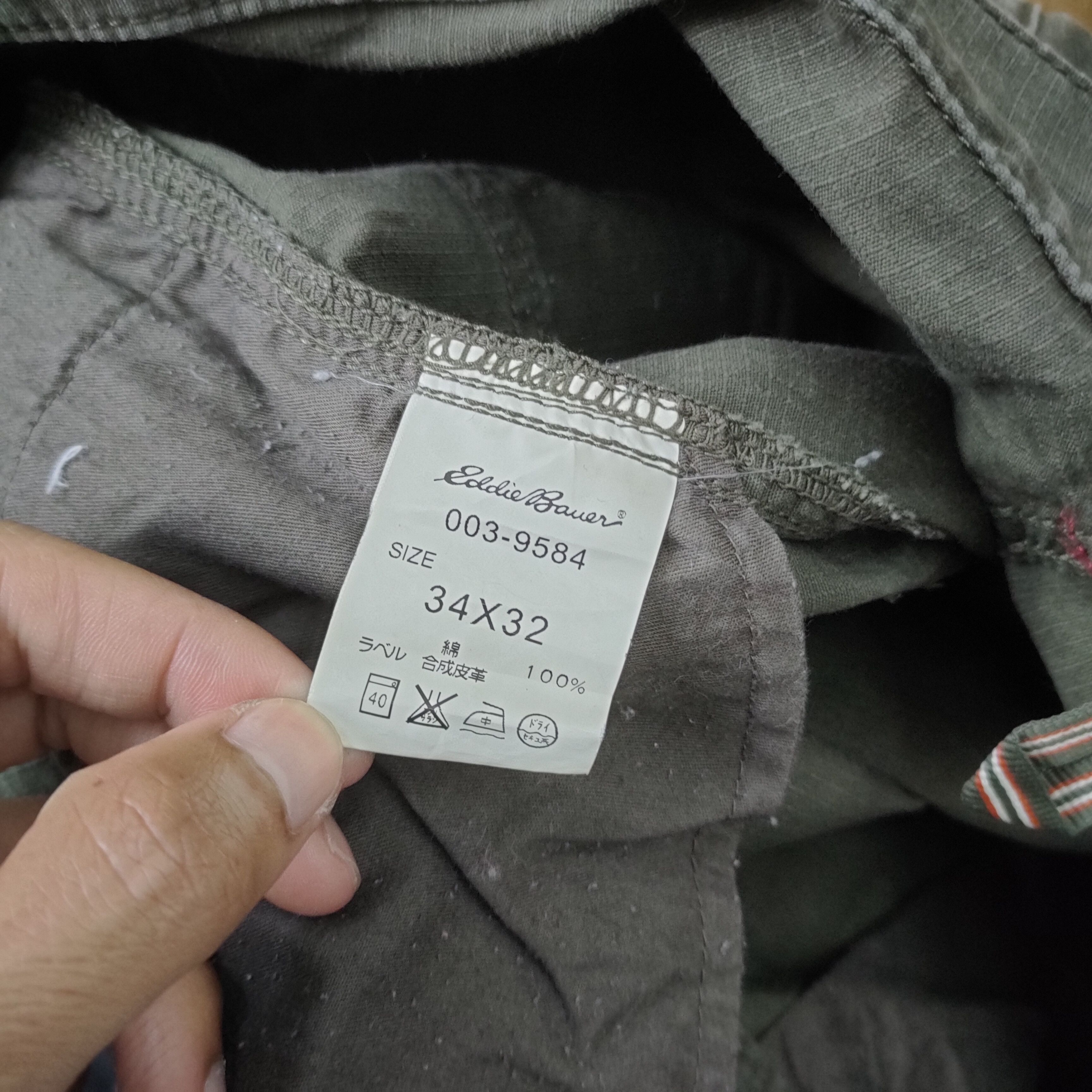 Eddie Bauer VINTAGE EDDIE BAUER RIPTOP CARGO PANTS /BUSH PANTS Size US 34 / EU 50 - 15 Thumbnail