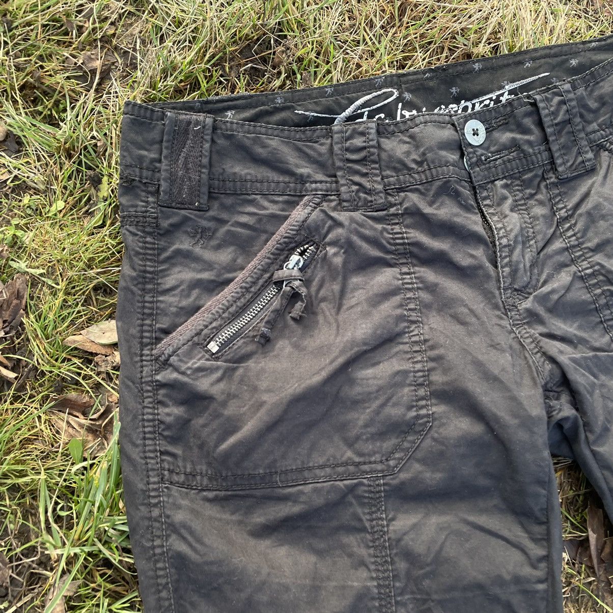 Vintage Vintage 90s Cargo Pants y2k Flared Parachute 30 Size 30" / US 8 / IT 44 - 5 Thumbnail