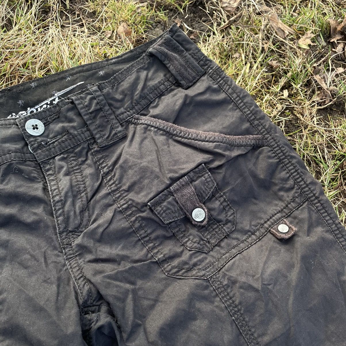 Vintage Vintage 90s Cargo Pants y2k Flared Parachute 30 Size 30" / US 8 / IT 44 - 6 Thumbnail