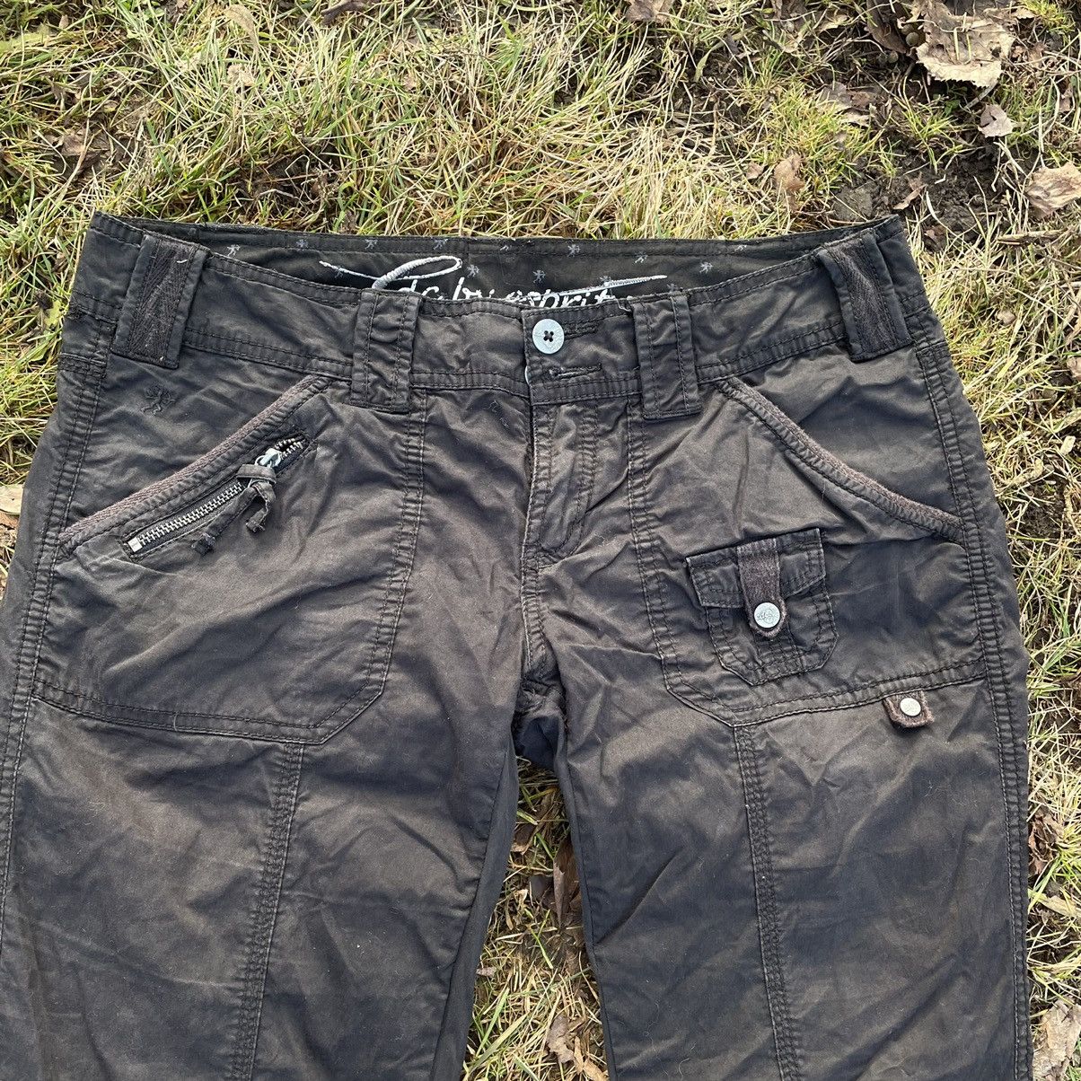Vintage Vintage 90s Cargo Pants y2k Flared Parachute 30 Size 30" / US 8 / IT 44 - 4 Thumbnail