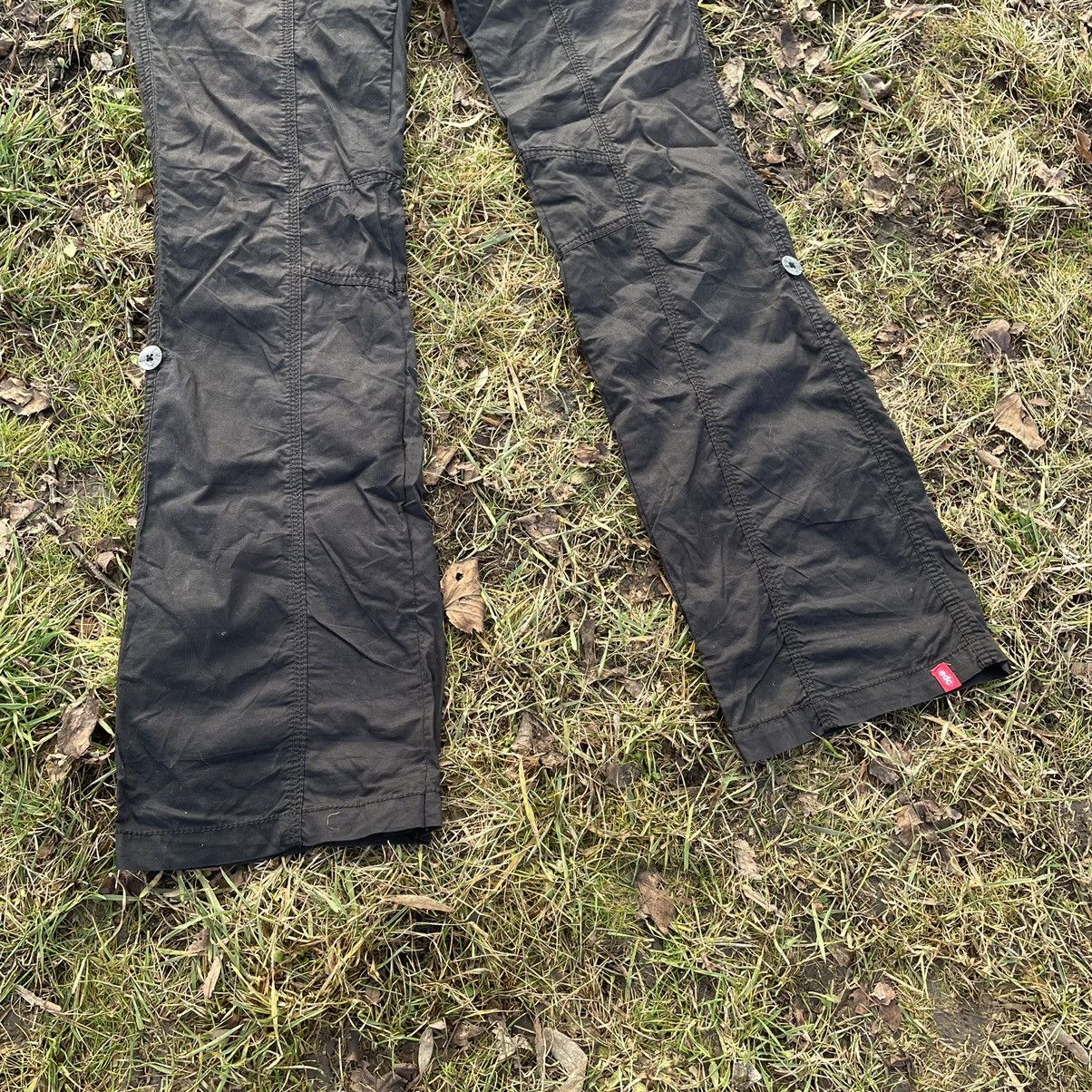 Vintage Vintage 90s Cargo Pants y2k Flared Parachute 30 Size 30" / US 8 / IT 44 - 3 Thumbnail