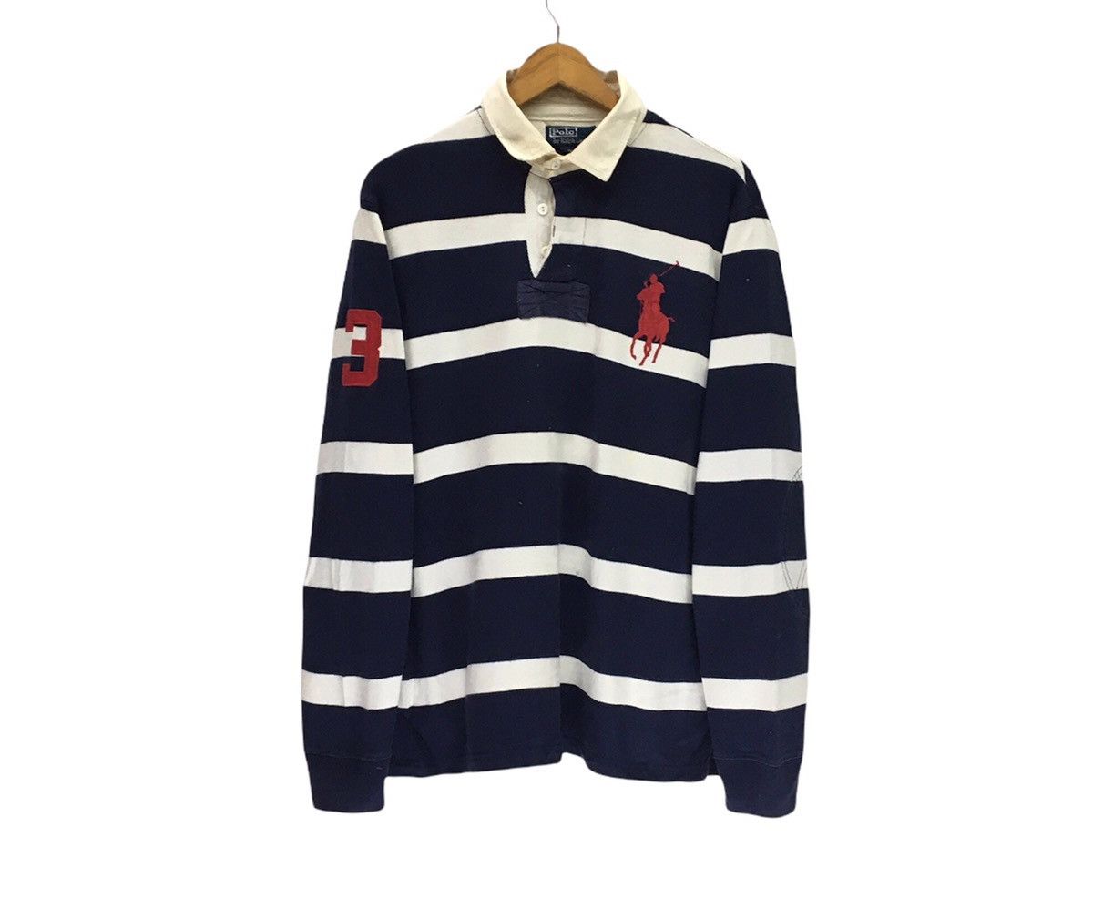 Polo Ralph Lauren × Rugby Ralph Lauren × Sports Specialties POLO BY RALPH LAUREN Rugby Stripe Polos Size US L / EU 52-54 / 3 - 1 Thumbnail