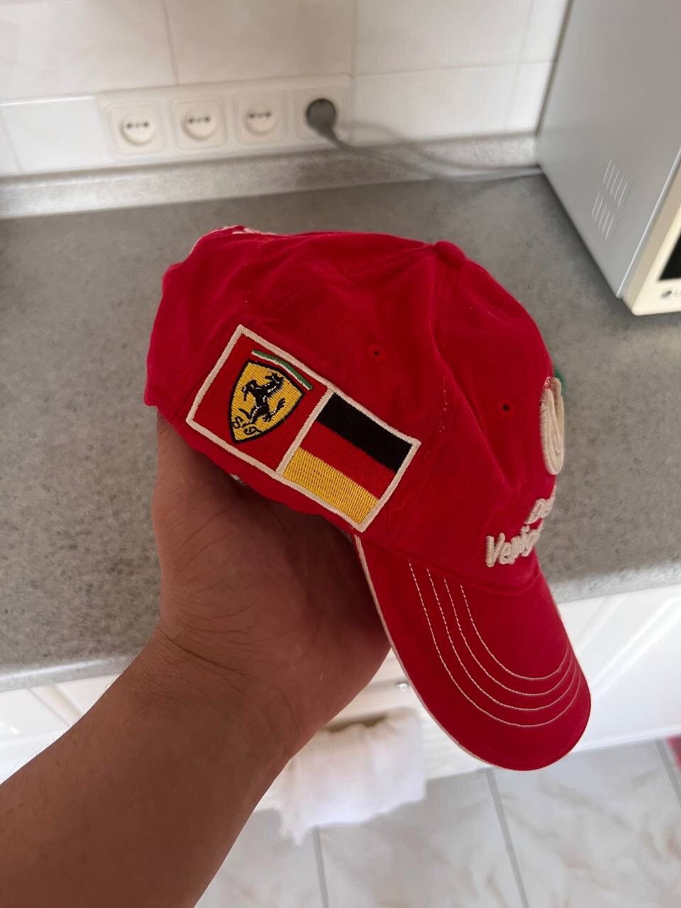 Ferrari × Formula 1 × Vintage Vintage Ferrari Formula 1 Italy Germany Schumacher Cap Hat Size ONE SIZE - 5 Thumbnail