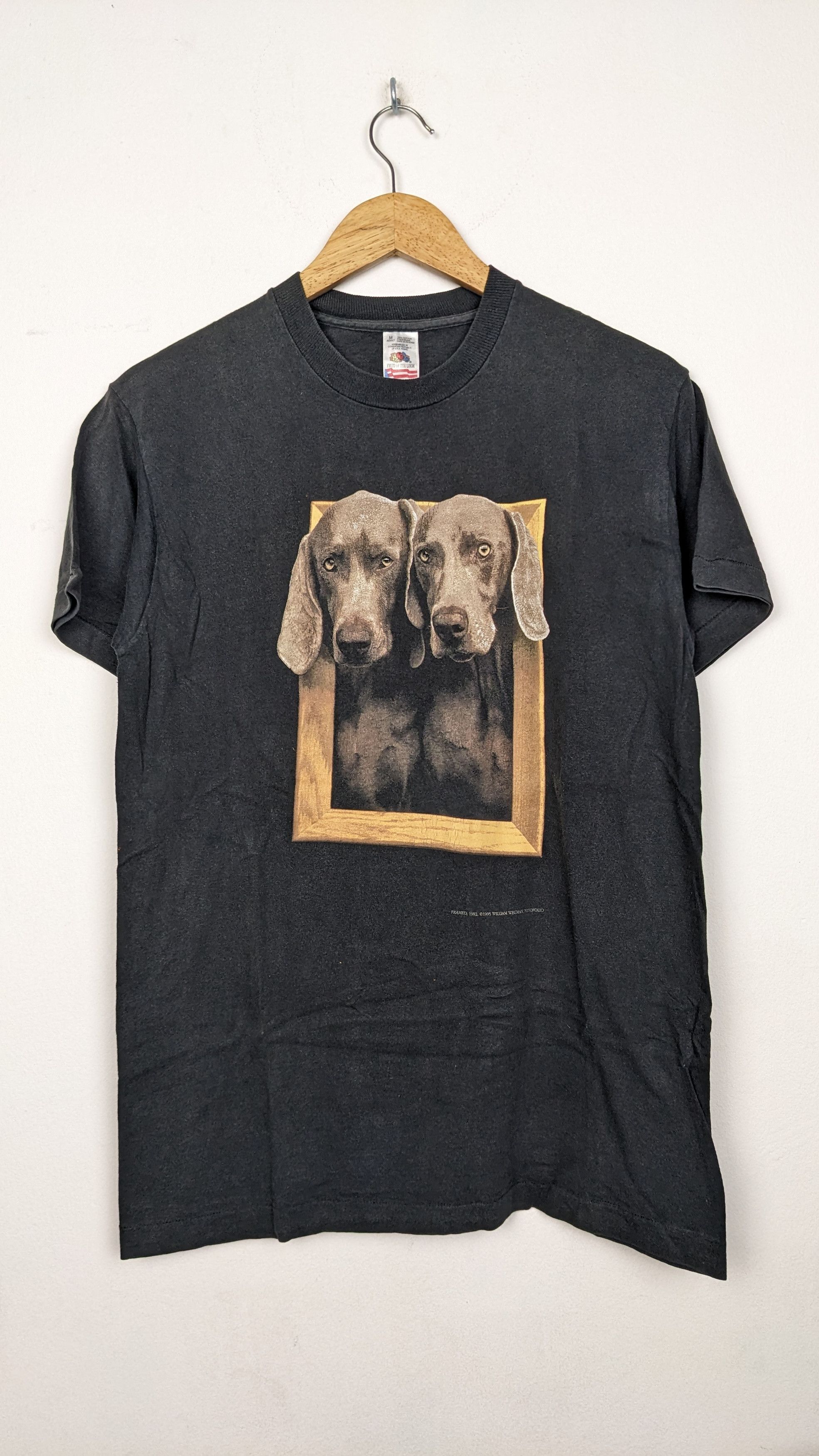 Vintage Vintage 90s William Wegman Fotofolio t shirt | Grailed