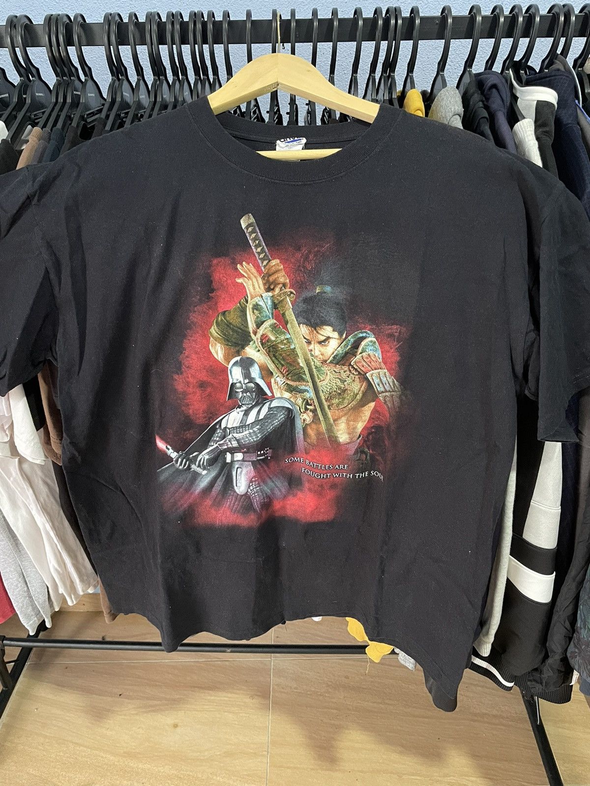Playstation × Star Wars × Vintage Vintage Soul Calibur IV Shirt Size US XL / EU 56 / 4 - 1 Thumbnail