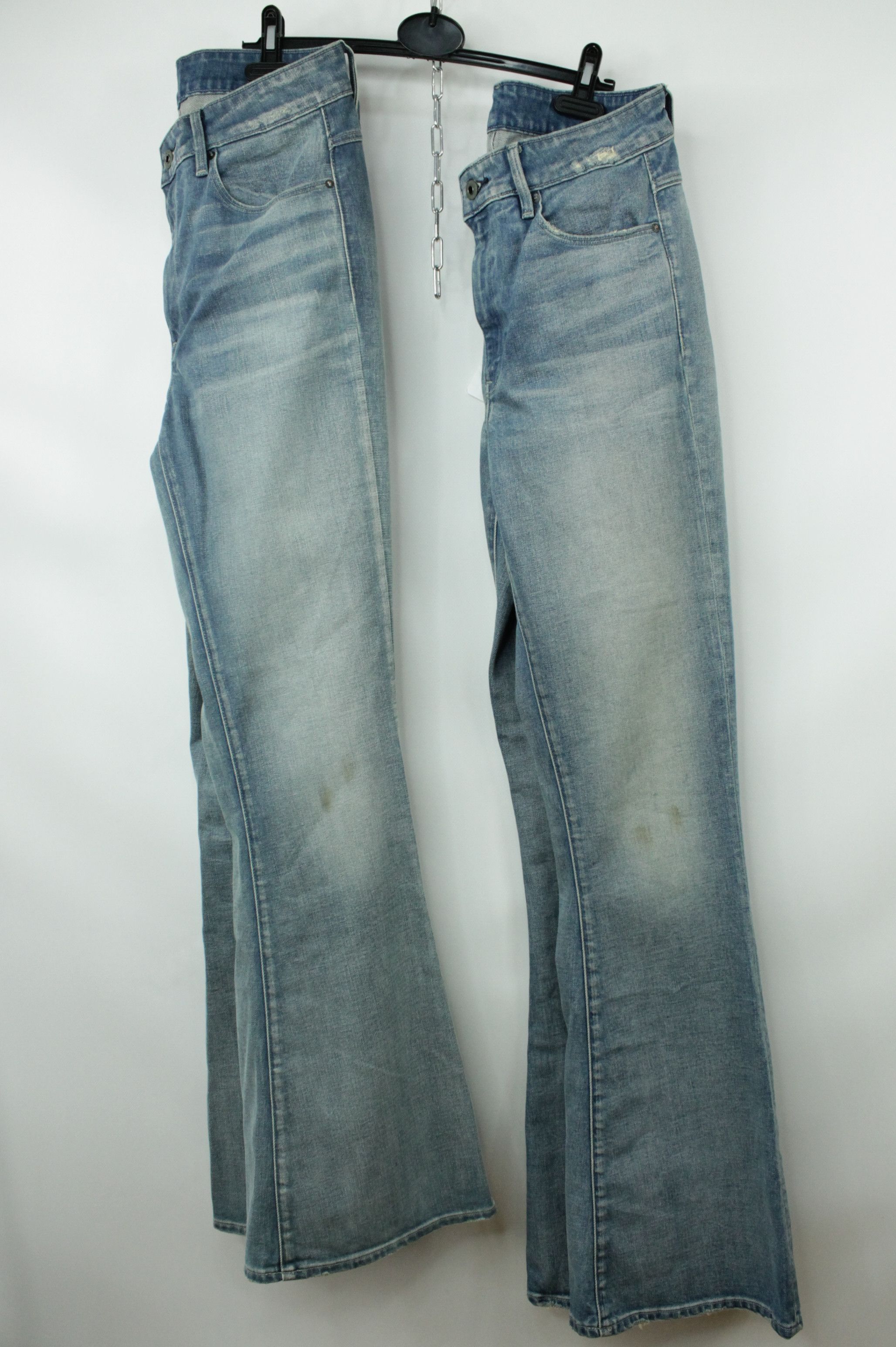 G-Star G-Star Raw 3301 High Flare Light blue Jeans WMNS Size 30" / US 8 / IT 44 - 14 Thumbnail