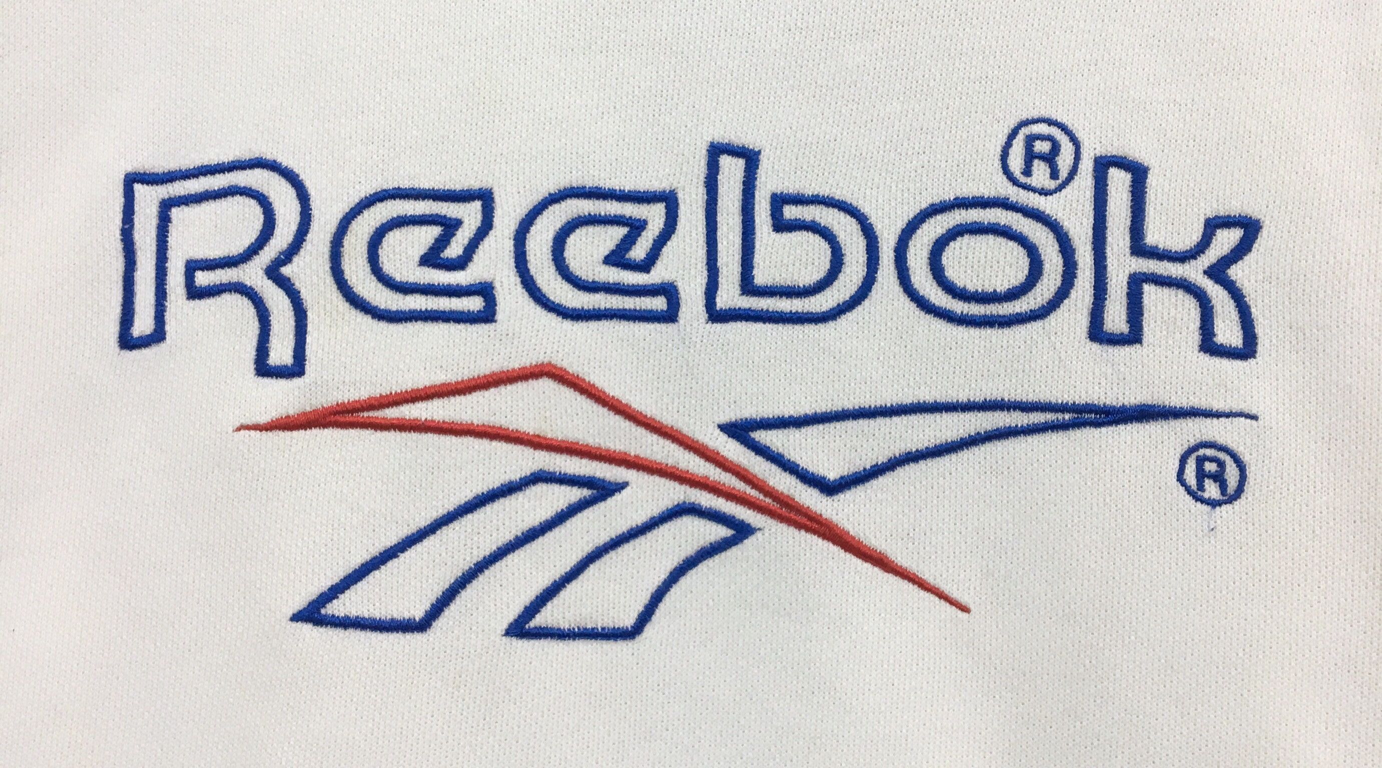 Reebok × Sports Specialties Vintage Reebok Multicolour V Neck Sweatshirt Size US L / EU 52-54 / 3 - 7 Thumbnail