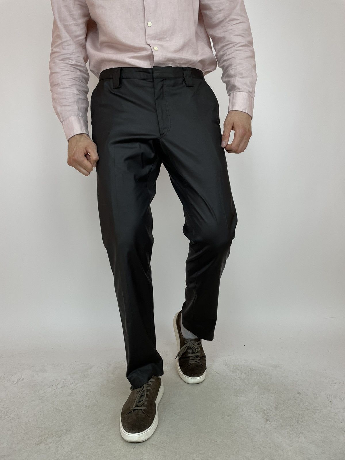Other Oliver Strelli Trousers Dark Brown pants Mens 44 Size US 34 / EU 50 - 3 Thumbnail