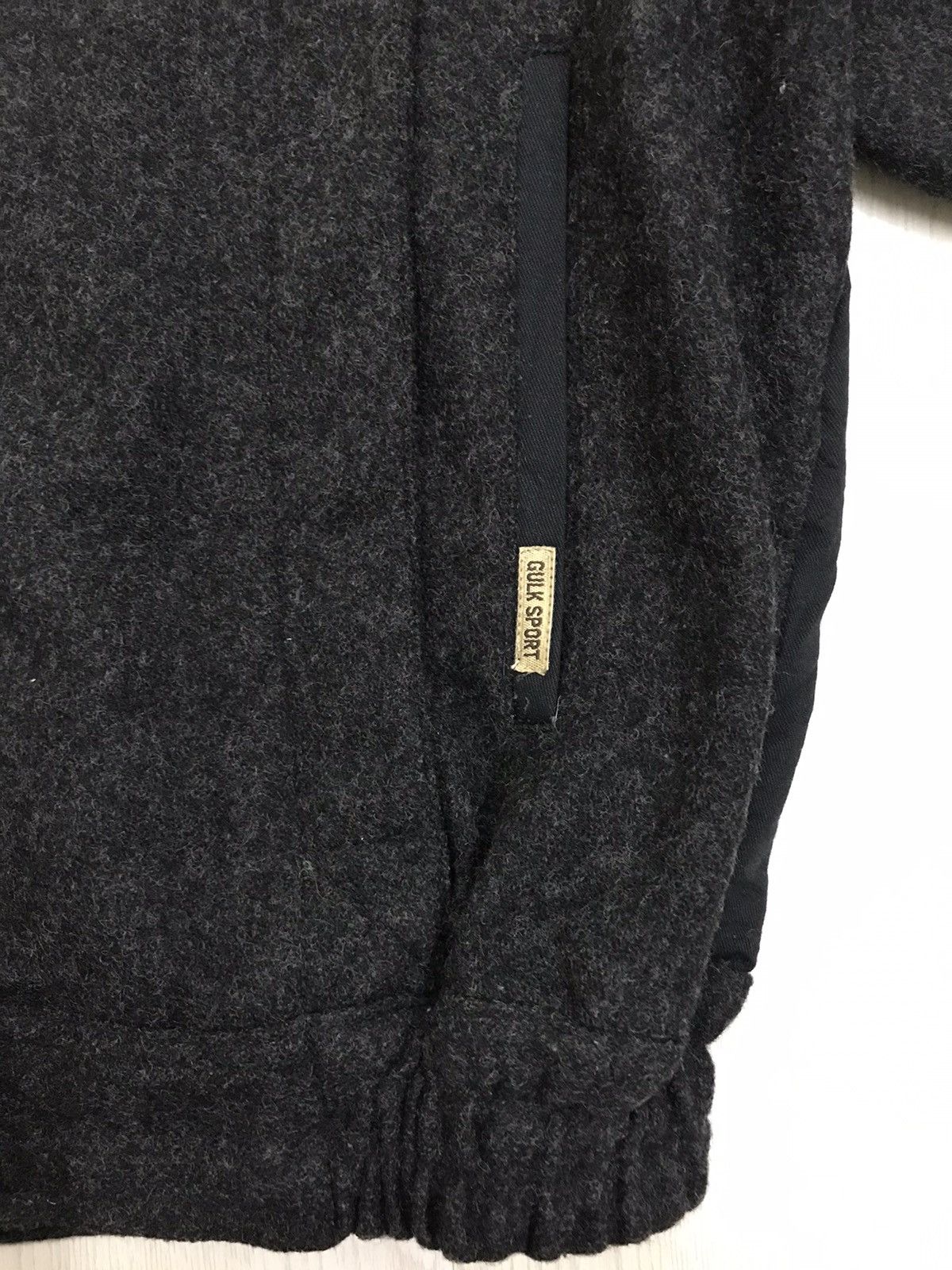 Vintage Vintage Gulk Homme Wool Bomber Jacket Gulk Sport Size US M / EU 48-50 / 2 - 13 Thumbnail