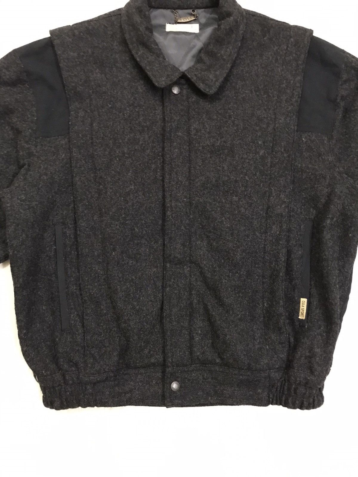 Vintage Vintage Gulk Homme Wool Bomber Jacket Gulk Sport Size US M / EU 48-50 / 2 - 5 Thumbnail