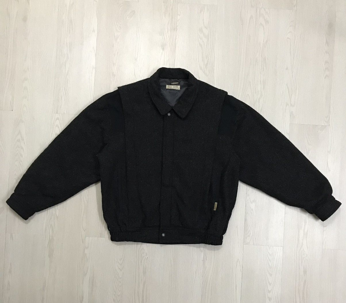 Vintage Vintage Gulk Homme Wool Bomber Jacket Gulk Sport Size US M / EU 48-50 / 2 - 1 Thumbnail