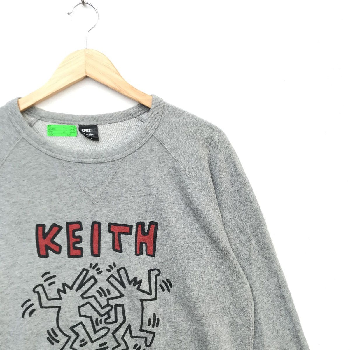 Keith Haring Keith Haring Big Logo Sweatshirt Fashion /Jacket Size US M / EU 48-50 / 2 - 2 Thumbnail