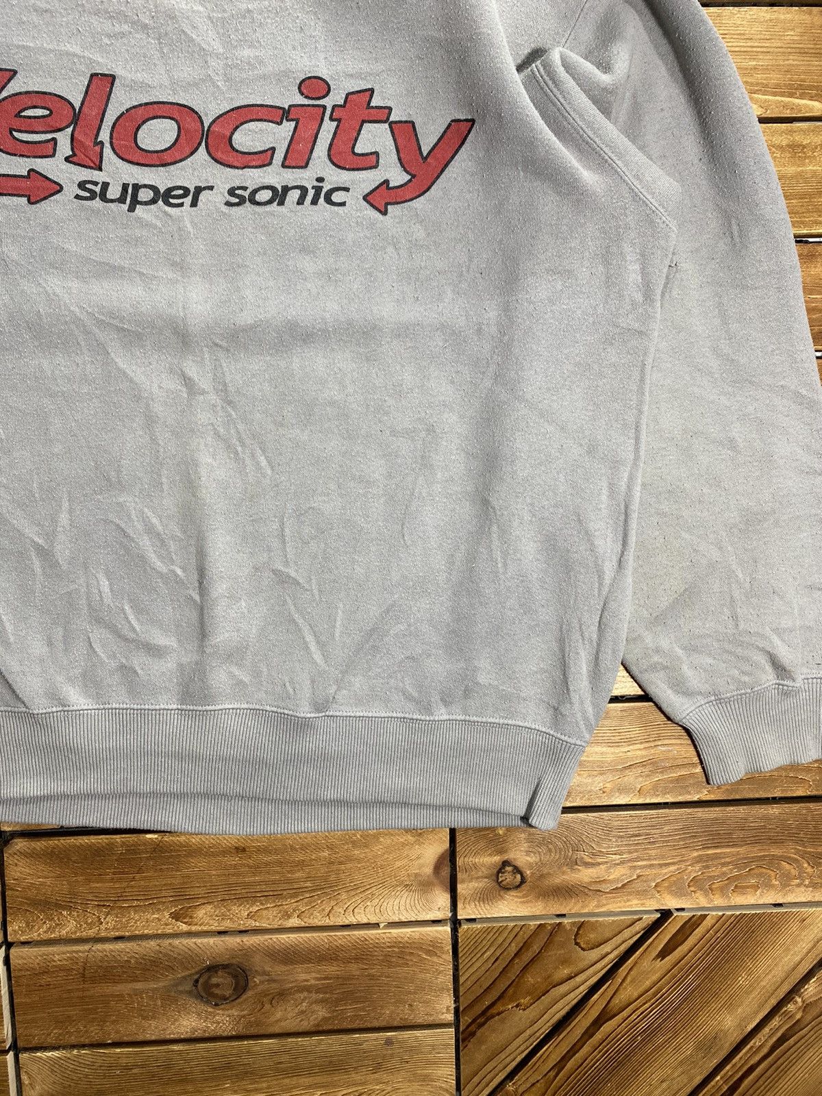 Japanese Brand × Vintage Vintage Japanese Brand Velocity Super Sonic sweatshirt Large Size US L / EU 52-54 / 3 - 3 Thumbnail