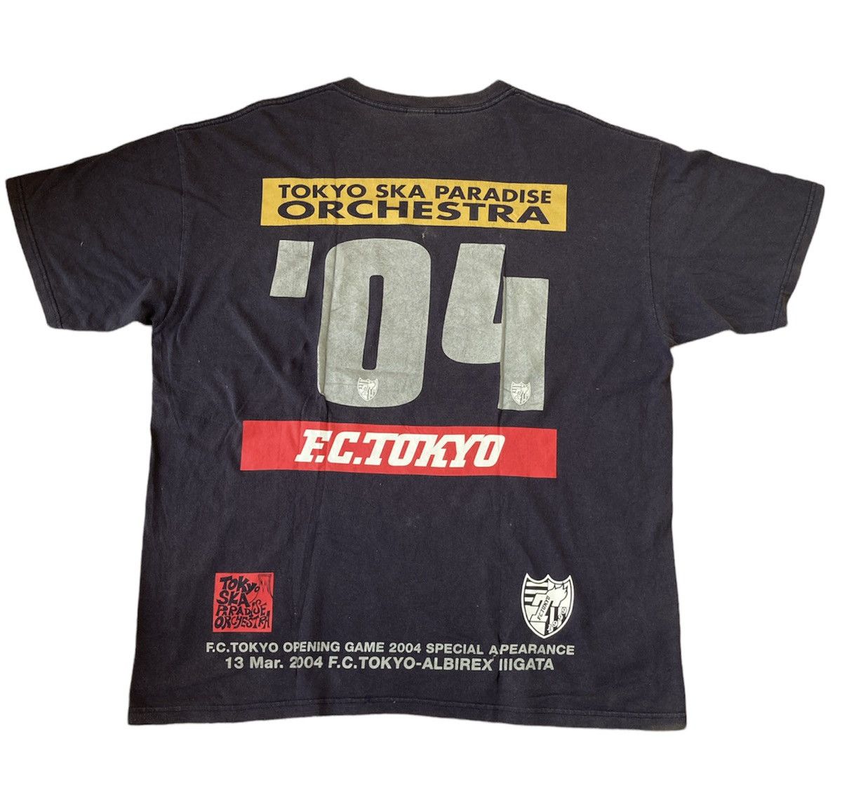 Band Tees × Japanese Brand × Vintage Vintage Kick Off Tokyo Ska Paradise Orchestra Vintage Band Size US XL / EU 56 / 4 - 2 Thumbnail