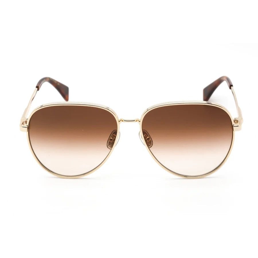 Lanvin LANVIN Round Azure Gold Sunglasses Size ONE SIZE - 24 Thumbnail
