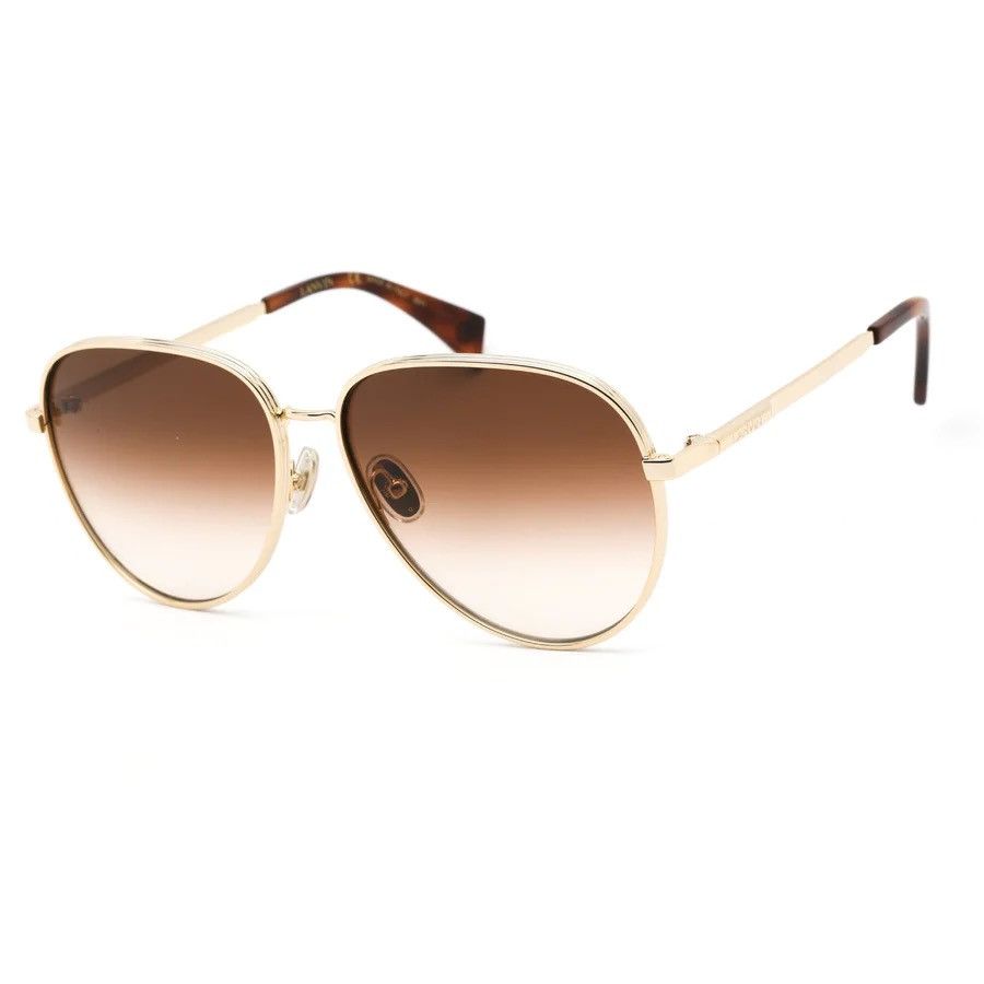 Lanvin LANVIN Round Azure Gold Sunglasses Size ONE SIZE - 2 Thumbnail
