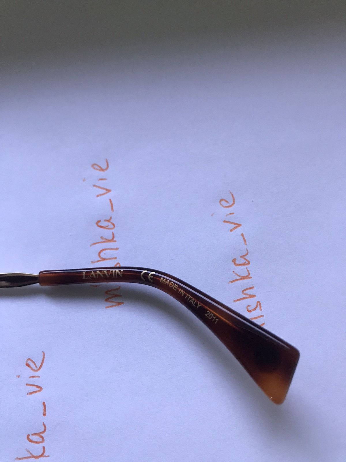 Lanvin LANVIN Round Azure Gold Sunglasses Size ONE SIZE - 14 Thumbnail