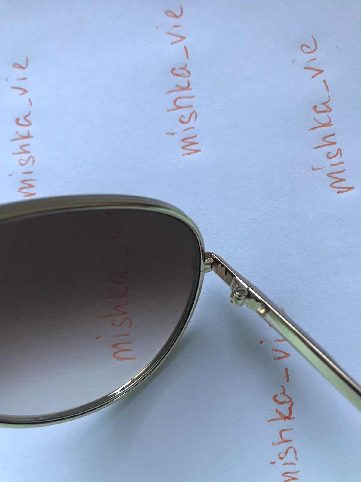 Lanvin LANVIN Round Azure Gold Sunglasses Size ONE SIZE - 19 Thumbnail
