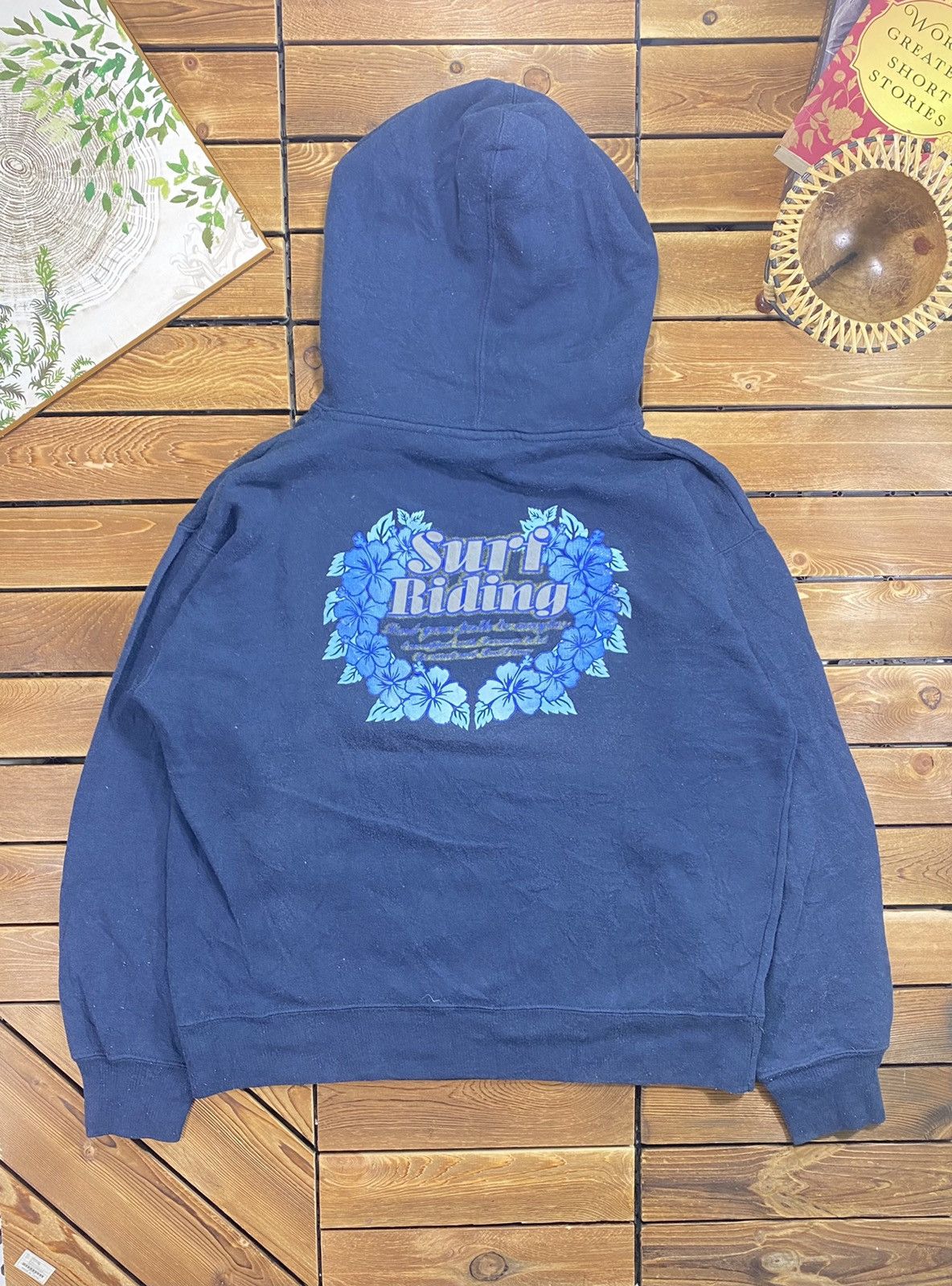 Japanese Brand × Vintage Vintage Third Wave Surfing Surf Riding With Hoodie Size M Size US M / EU 48-50 / 2 - 9 Thumbnail
