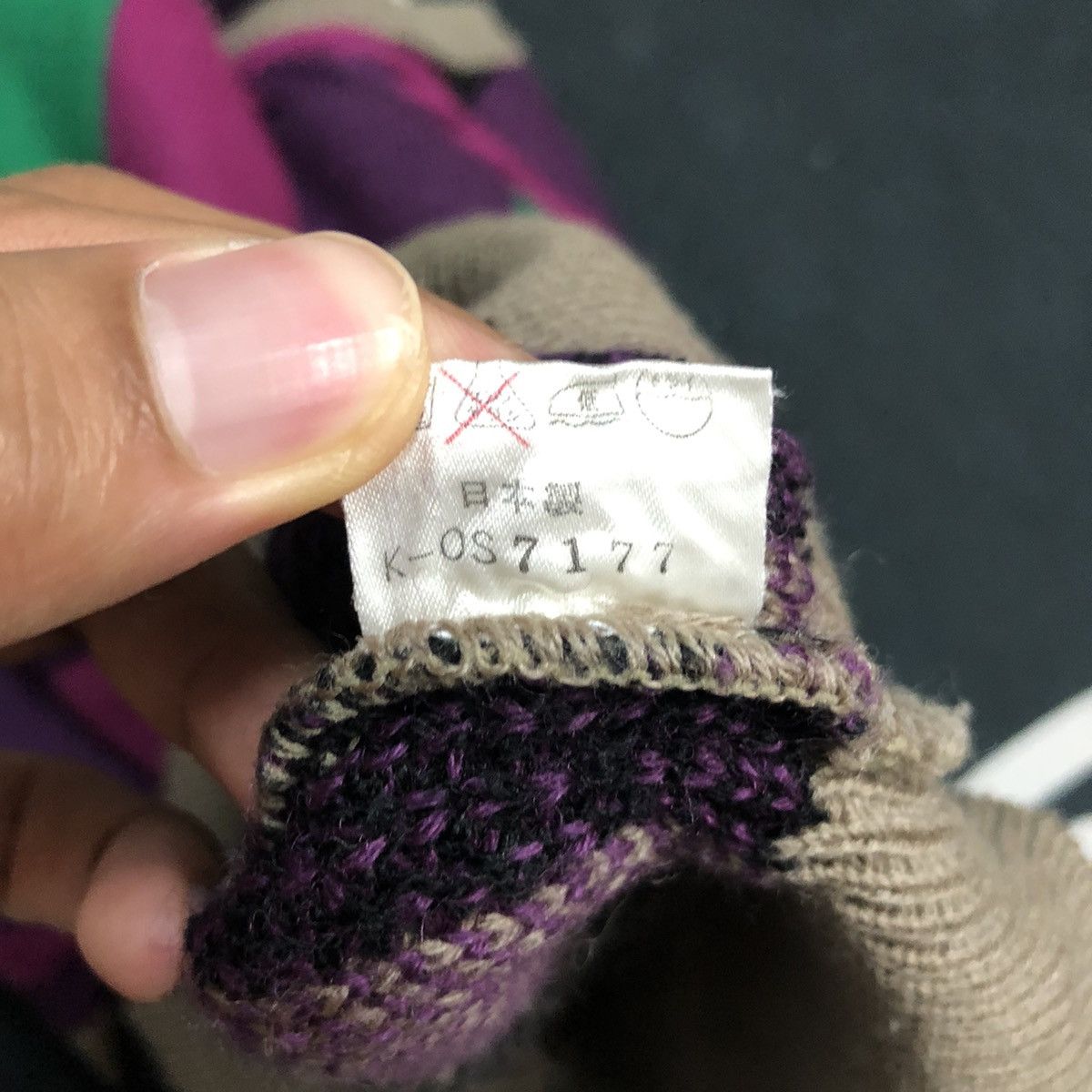 Aran Isles Knitwear Vintage Knit Mark Crewneck Patchwork Style Knitwear Sweater Size S / US 4 / IT 40 - 10 Thumbnail
