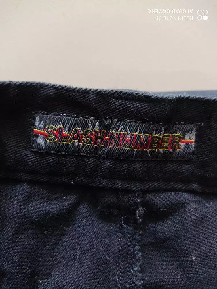 Japanese Brand Slash Number Zipper Multipocket Utility Cargo Pant Size US 31 - 16 Thumbnail