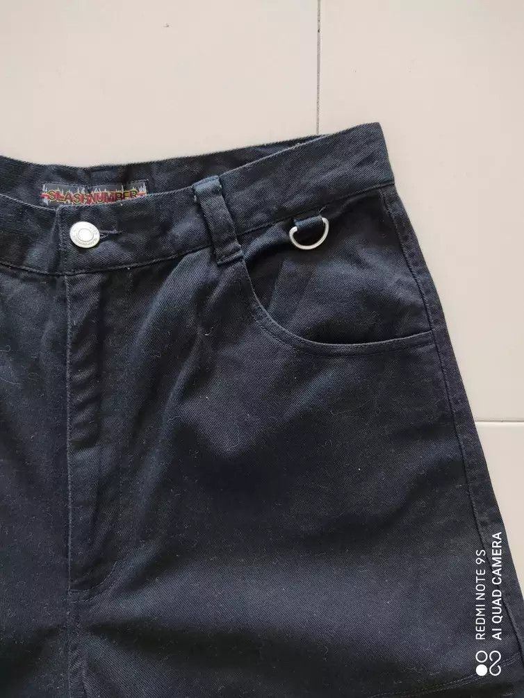 Japanese Brand Slash Number Zipper Multipocket Utility Cargo Pant Size US 31 - 6 Thumbnail