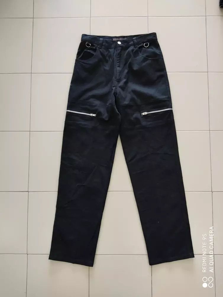 Japanese Brand Slash Number Zipper Multipocket Utility Cargo Pant Size US 31 - 1 Thumbnail