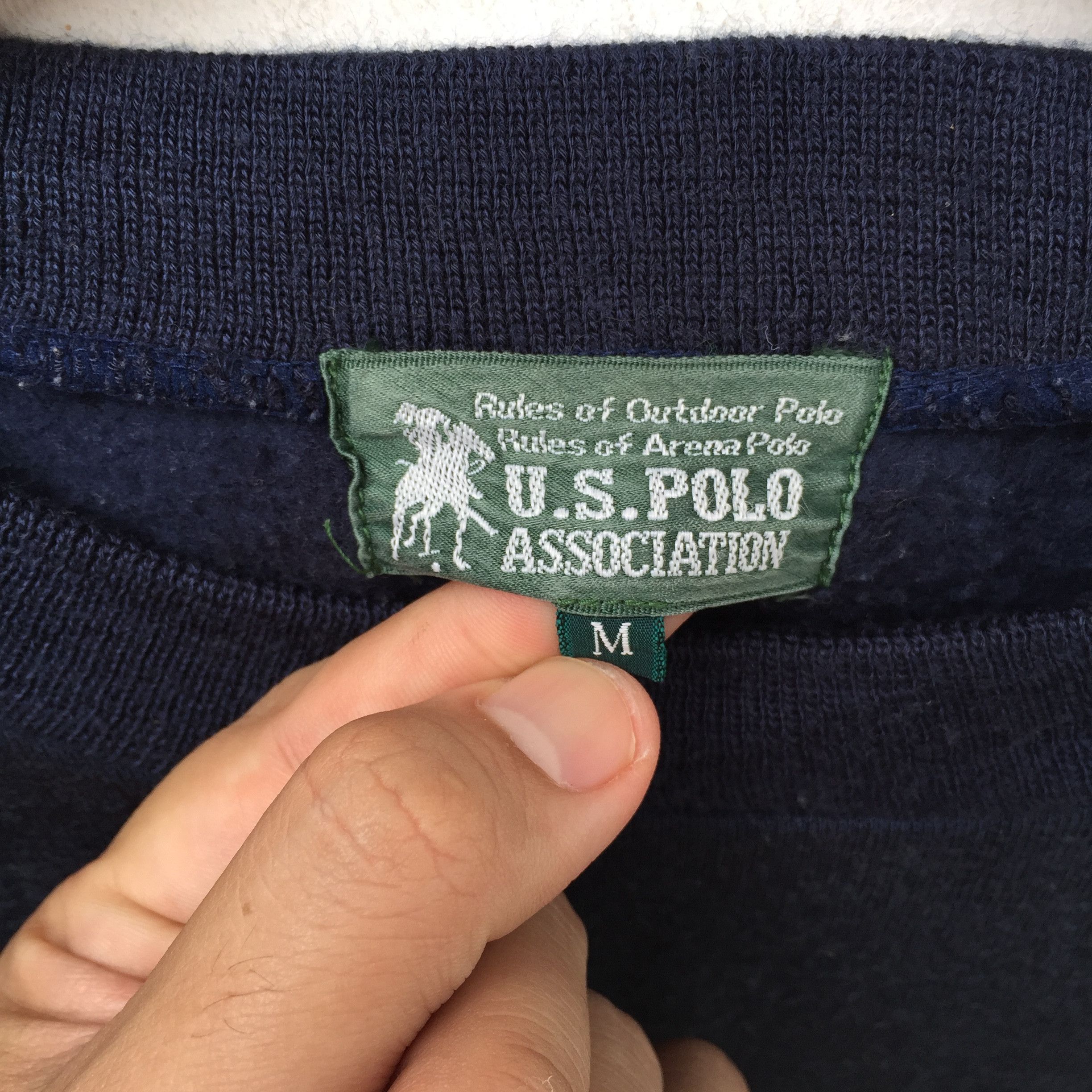U.S. Polo Assn. × Vintage Vintage US Polo sweatshirt Crewneck Pullover Size US M / EU 48-50 / 2 - 3 Thumbnail