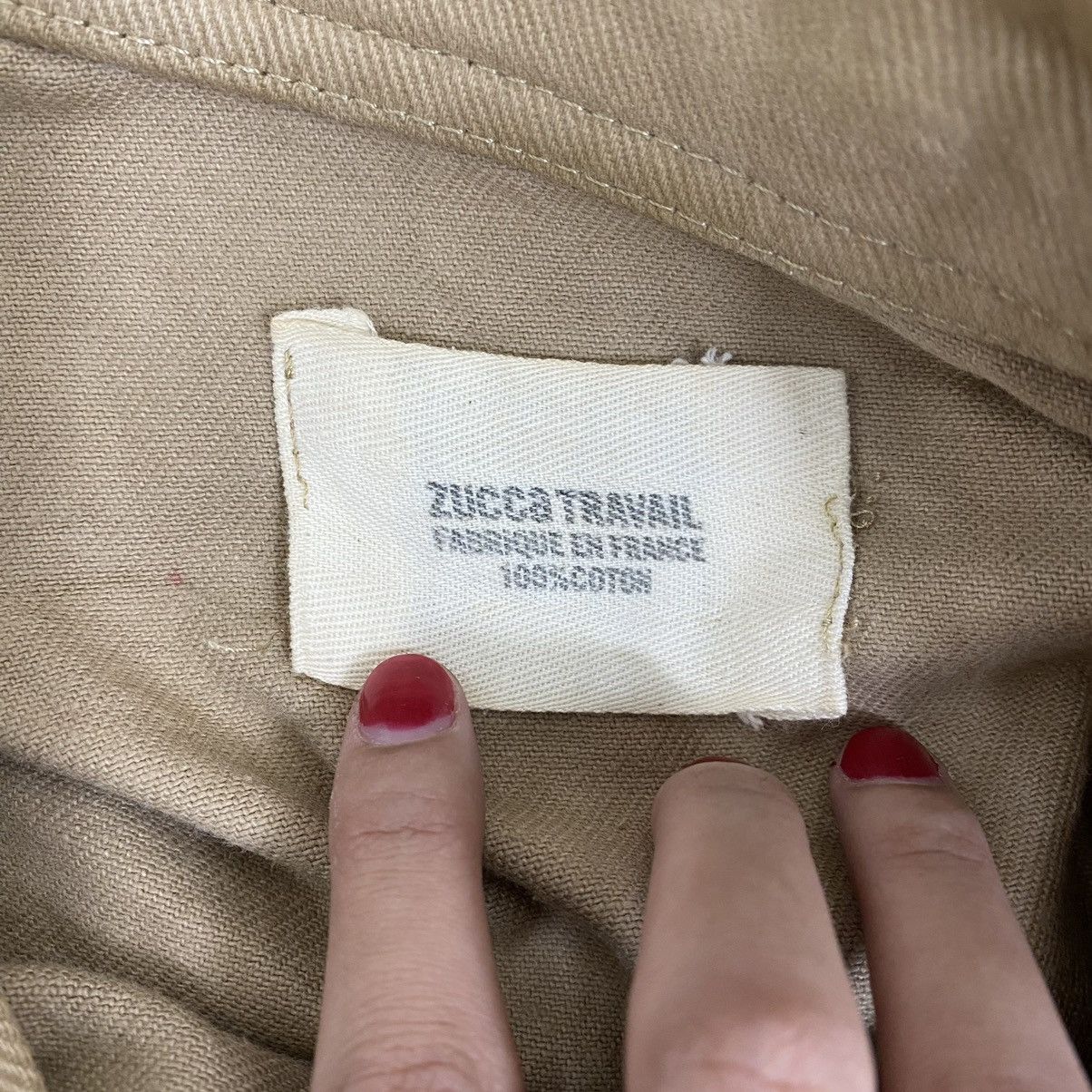 Zucca ZUCCA TRAVAIL France Designer Button Up Multi Pocket Jeans J Size XS / US 0-2 / IT 36-38 - 4 Thumbnail