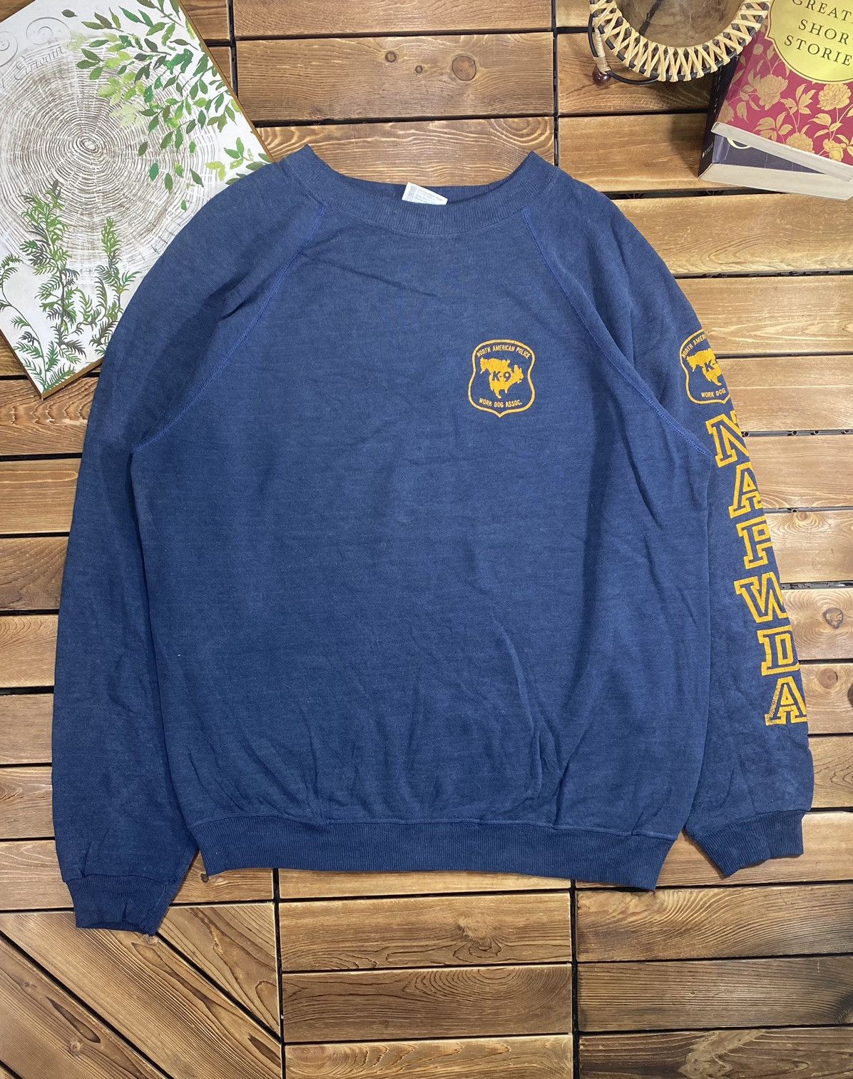 Hanes × Vintage Vintage Hanes North American Police 50/50 material size Xl Size US XL / EU 56 / 4 - 2 Thumbnail