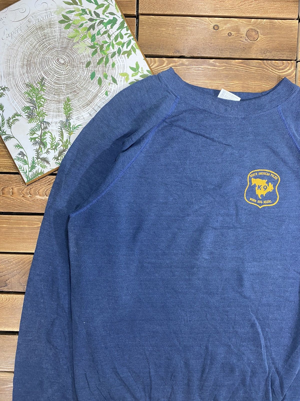 Hanes × Vintage Vintage Hanes North American Police 50/50 material size Xl Size US XL / EU 56 / 4 - 6 Thumbnail