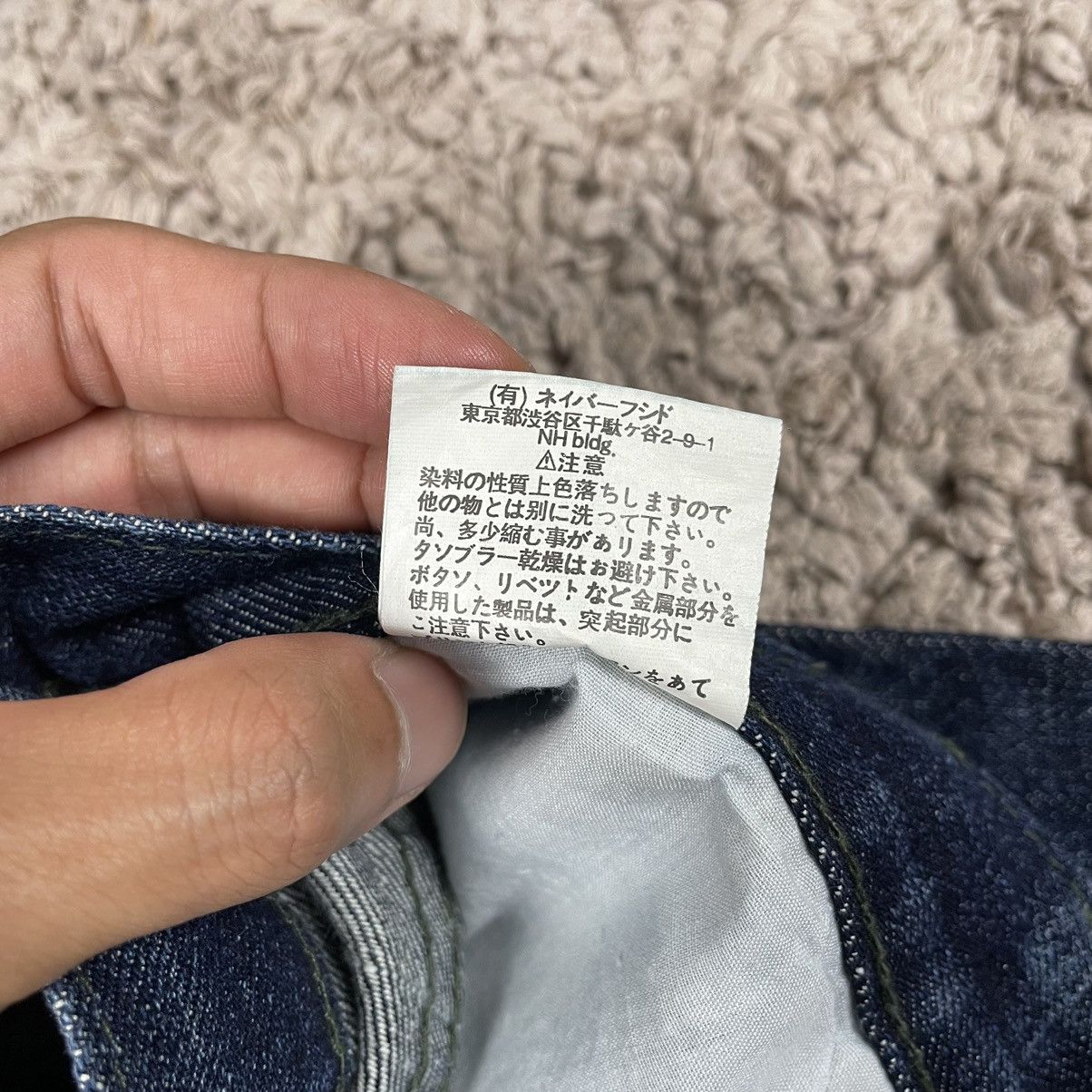 Japanese Brand Neighborhood Denim Jeans Size 33" - 20 Thumbnail