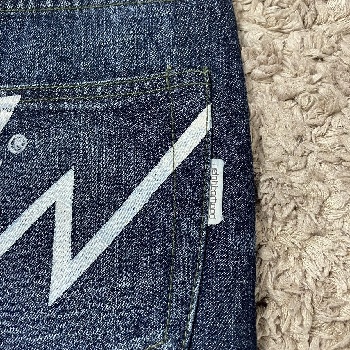 Japanese Brand Neighborhood Denim Jeans Size 33" - 11 Thumbnail