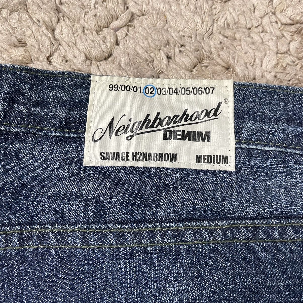 Japanese Brand Neighborhood Denim Jeans Size 33" - 10 Thumbnail