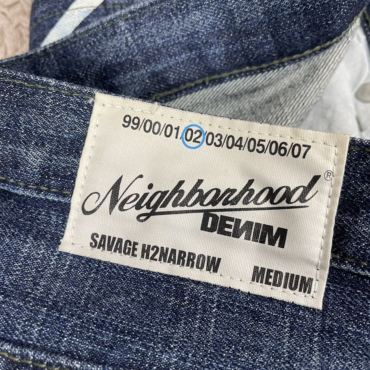 Japanese Brand Neighborhood Denim Jeans Size 33" - 18 Thumbnail