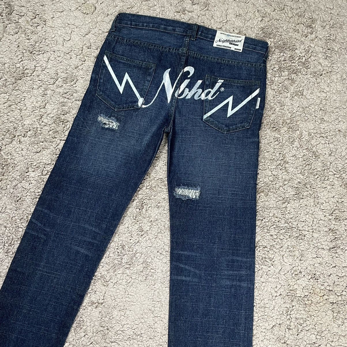 Japanese Brand Neighborhood Denim Jeans Size 33" - 3 Thumbnail
