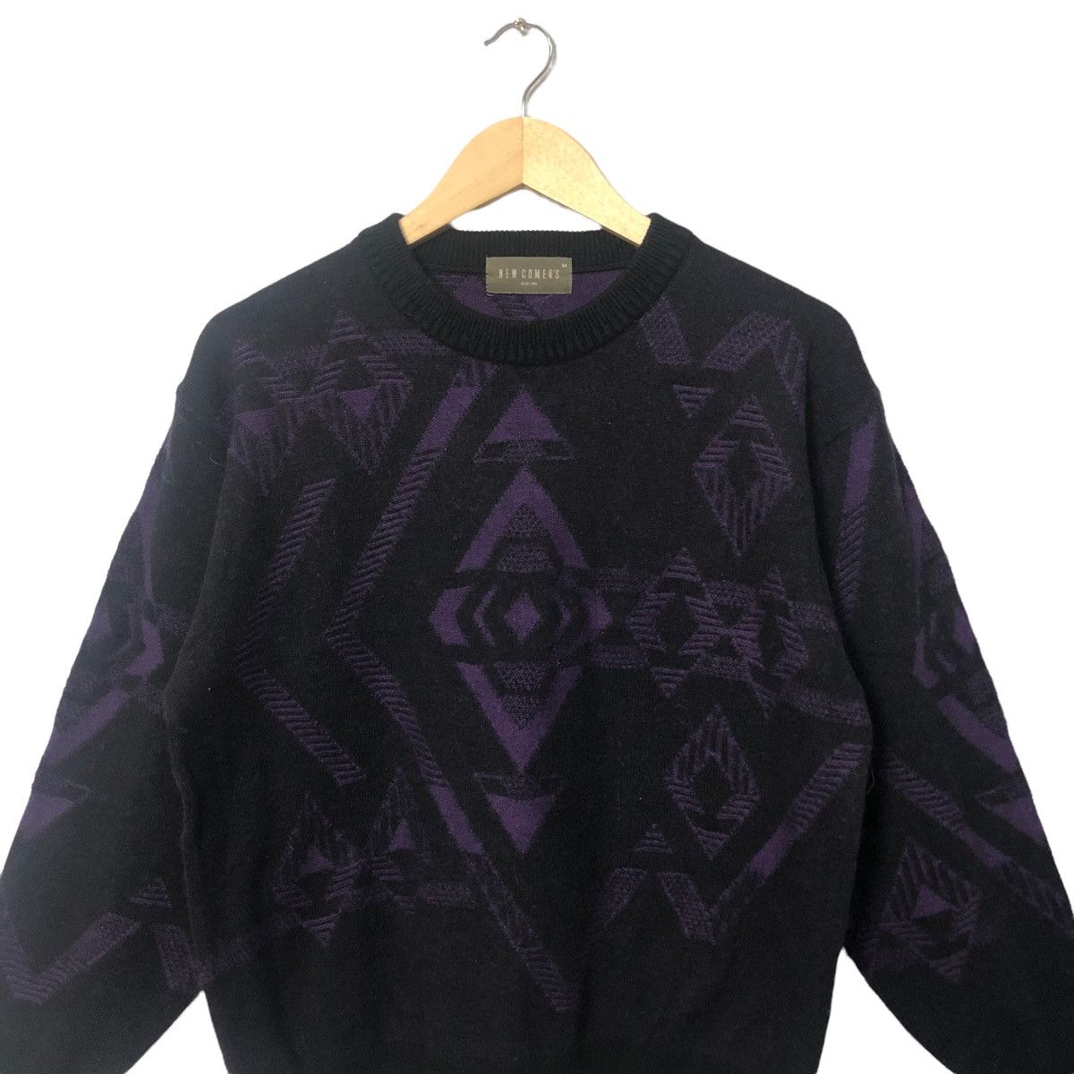 Aran Isles Knitwear Vintage Newcomers Crewneck Fullprint Knitwear Sweater Jumper Size US M / EU 48-50 / 2 - 4 Thumbnail