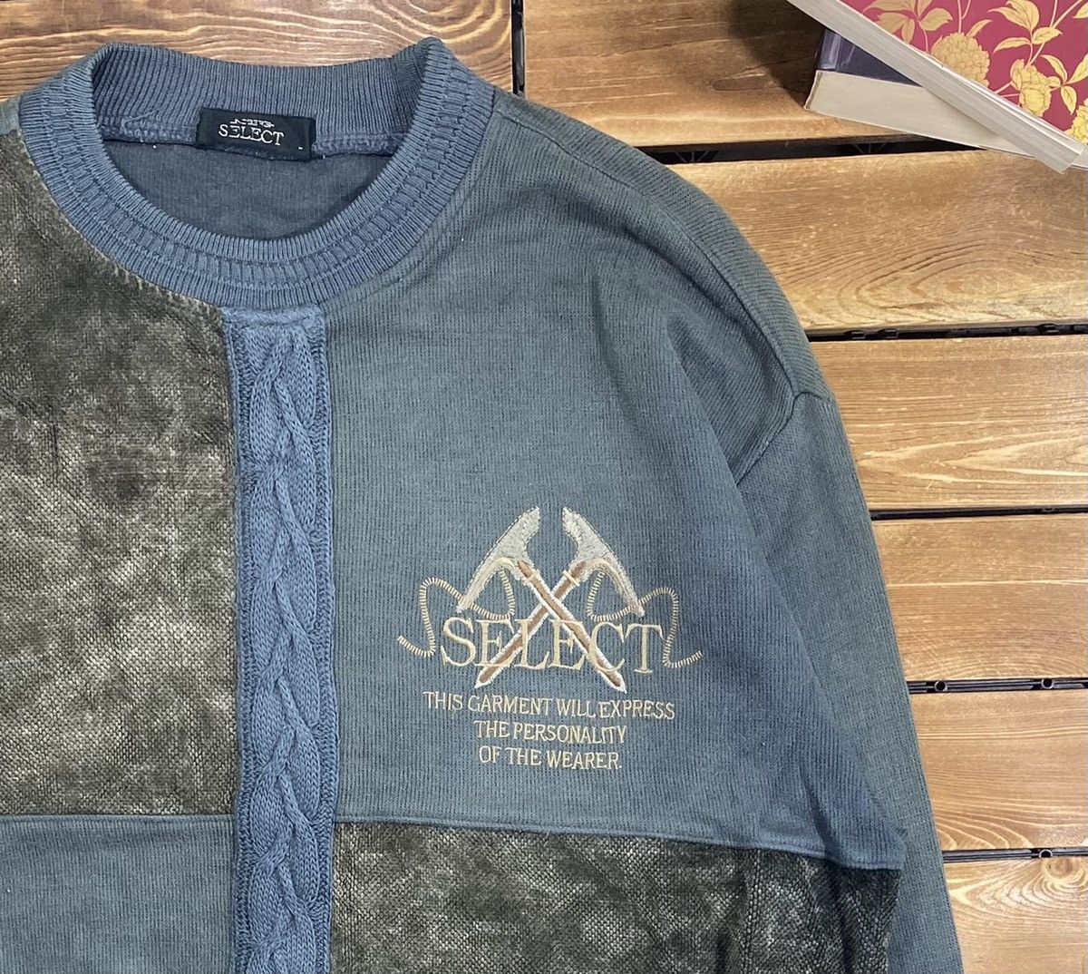 Japanese Brand × Lindbergh × Vintage Vintage Linbergh Select Garment big Logo Sweatshirt Size L Size US L / EU 52-54 / 3 - 5 Thumbnail