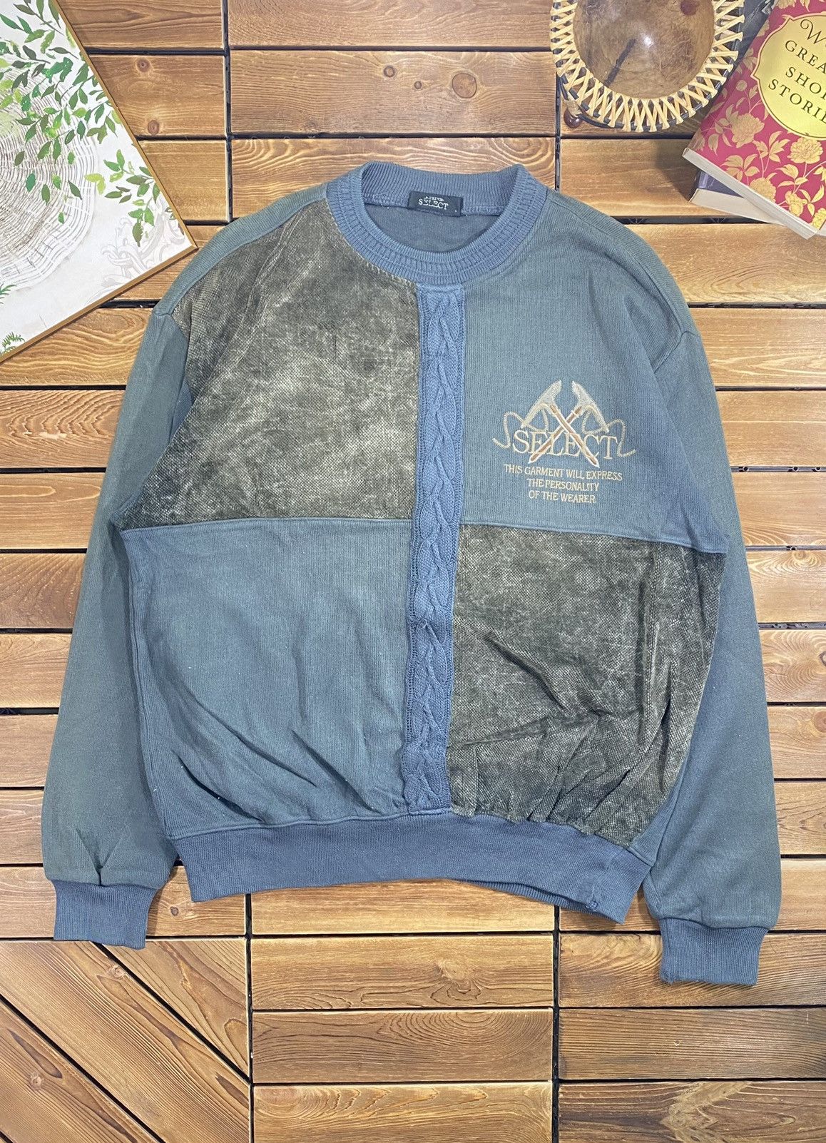 Japanese Brand × Lindbergh × Vintage Vintage Linbergh Select Garment big Logo Sweatshirt Size L Size US L / EU 52-54 / 3 - 2 Thumbnail