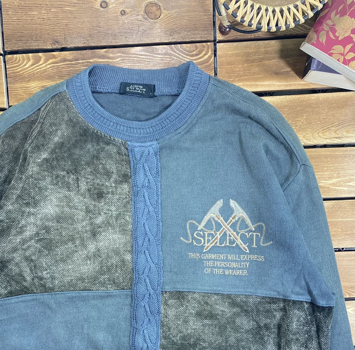 Japanese Brand × Lindbergh × Vintage Vintage Linbergh Select Garment big Logo Sweatshirt Size L Size US L / EU 52-54 / 3 - 7 Thumbnail