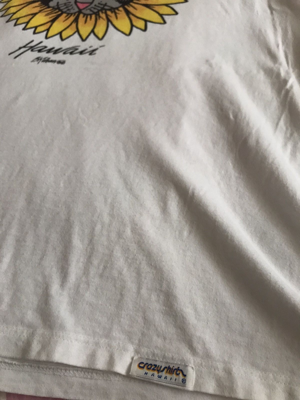 Vintage Vintage 90s Y2K Crazy Shirts Hawaii Bkliban cat tee Size US XL / EU 56 / 4 - 21 Thumbnail