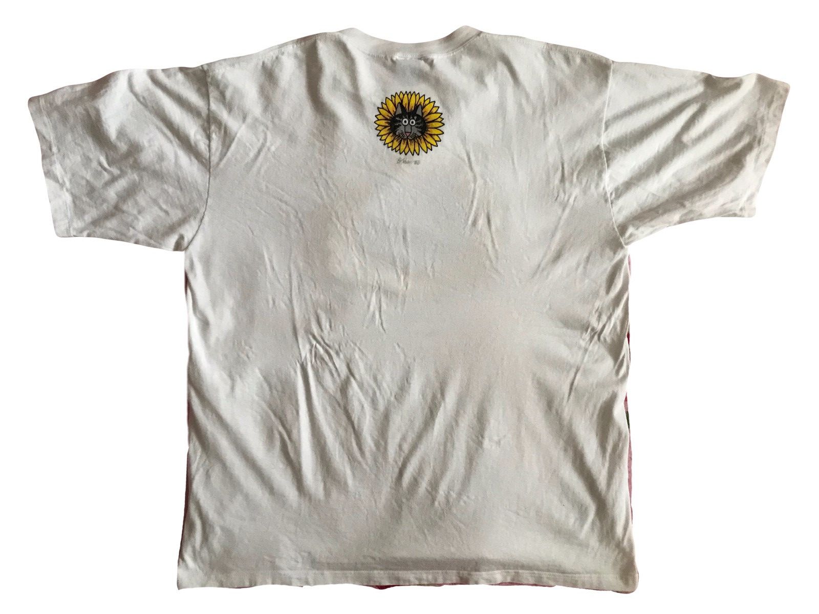 Vintage Vintage 90s Y2K Crazy Shirts Hawaii Bkliban cat tee Size US XL / EU 56 / 4 - 3 Thumbnail