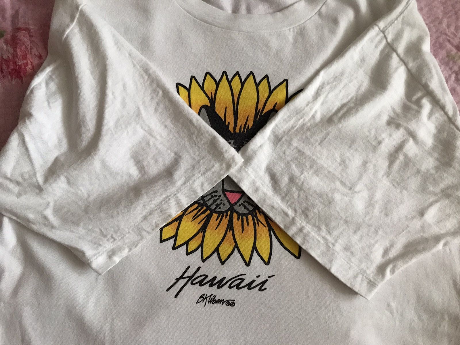 Vintage Vintage 90s Y2K Crazy Shirts Hawaii Bkliban cat tee Size US XL / EU 56 / 4 - 17 Thumbnail