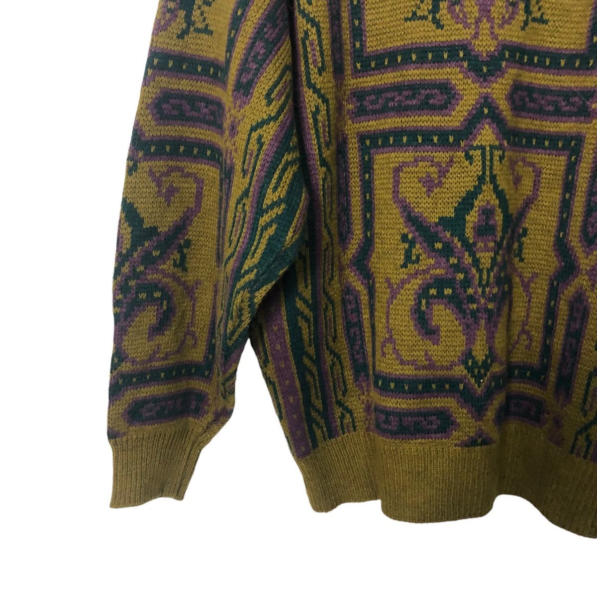 Homespun Knitwear Vintage Alfanson Crewneck Fullprint Knitwear Sweater Jumper Size US M / EU 48-50 / 2 - 7 Thumbnail