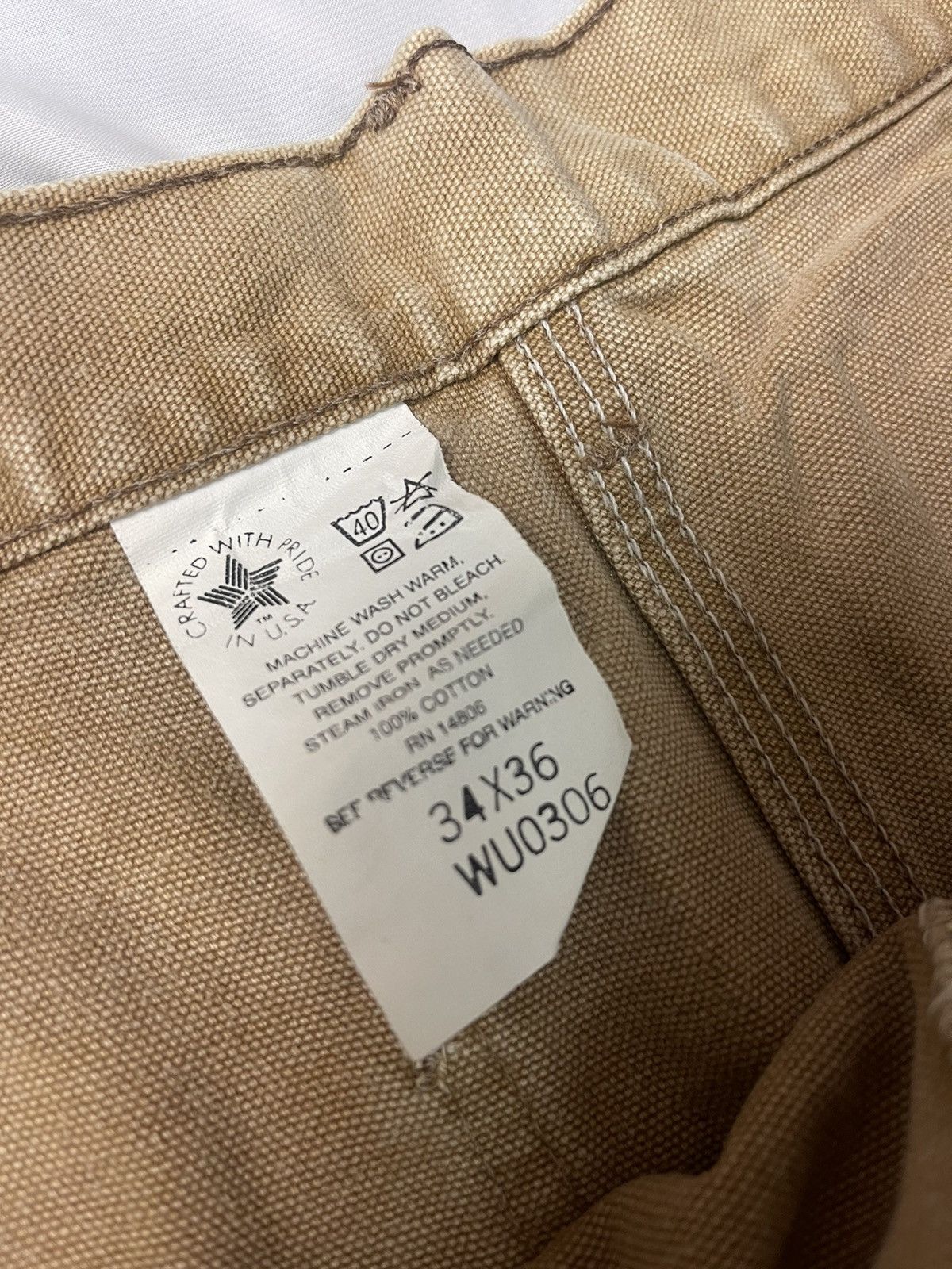 Carhartt Carhatt Carpenter Cargo Pants Size US 36 / EU 52 - 5 Thumbnail