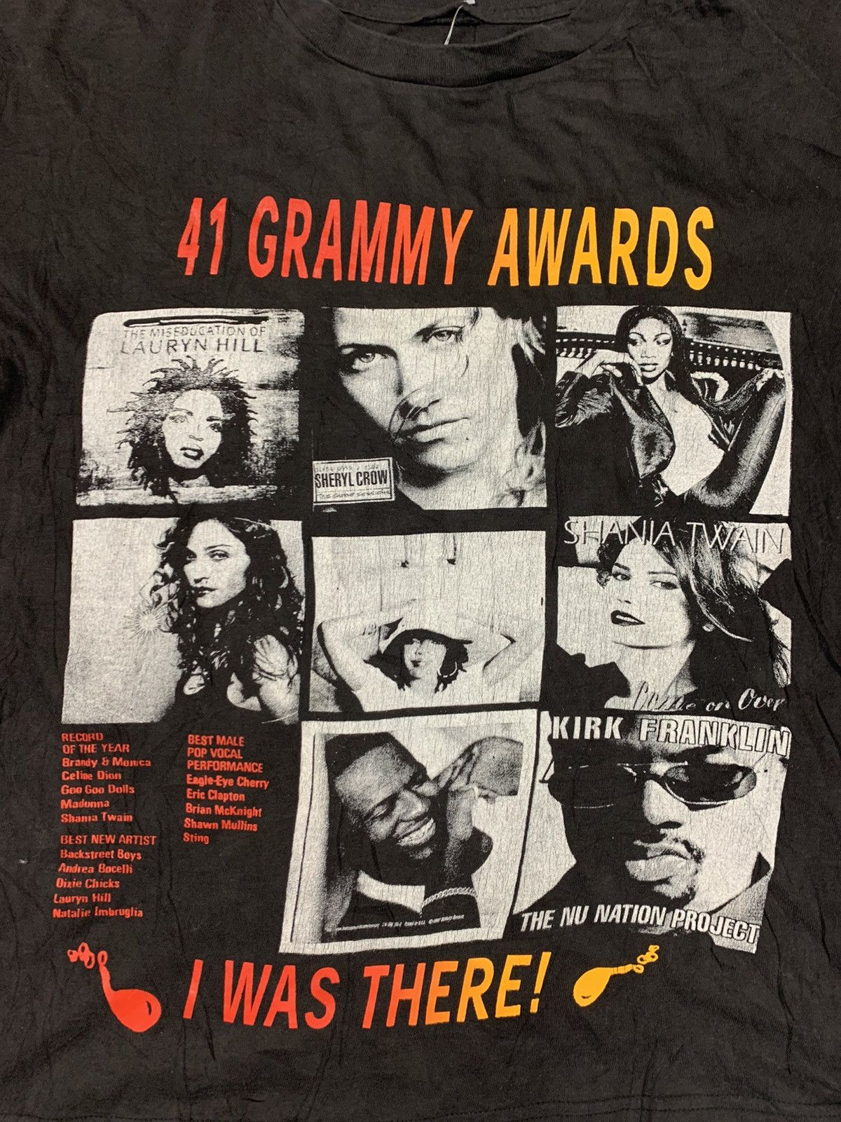 Rap Tees Vintage 41 Grammy Award host by rosie o donnel Size US L / EU 52-54 / 3 - 4 Thumbnail