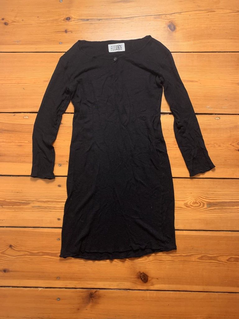 image of Designer Vintage Maison Martin Margiela Dress Early 2000 in Black, Women's (Size Large)