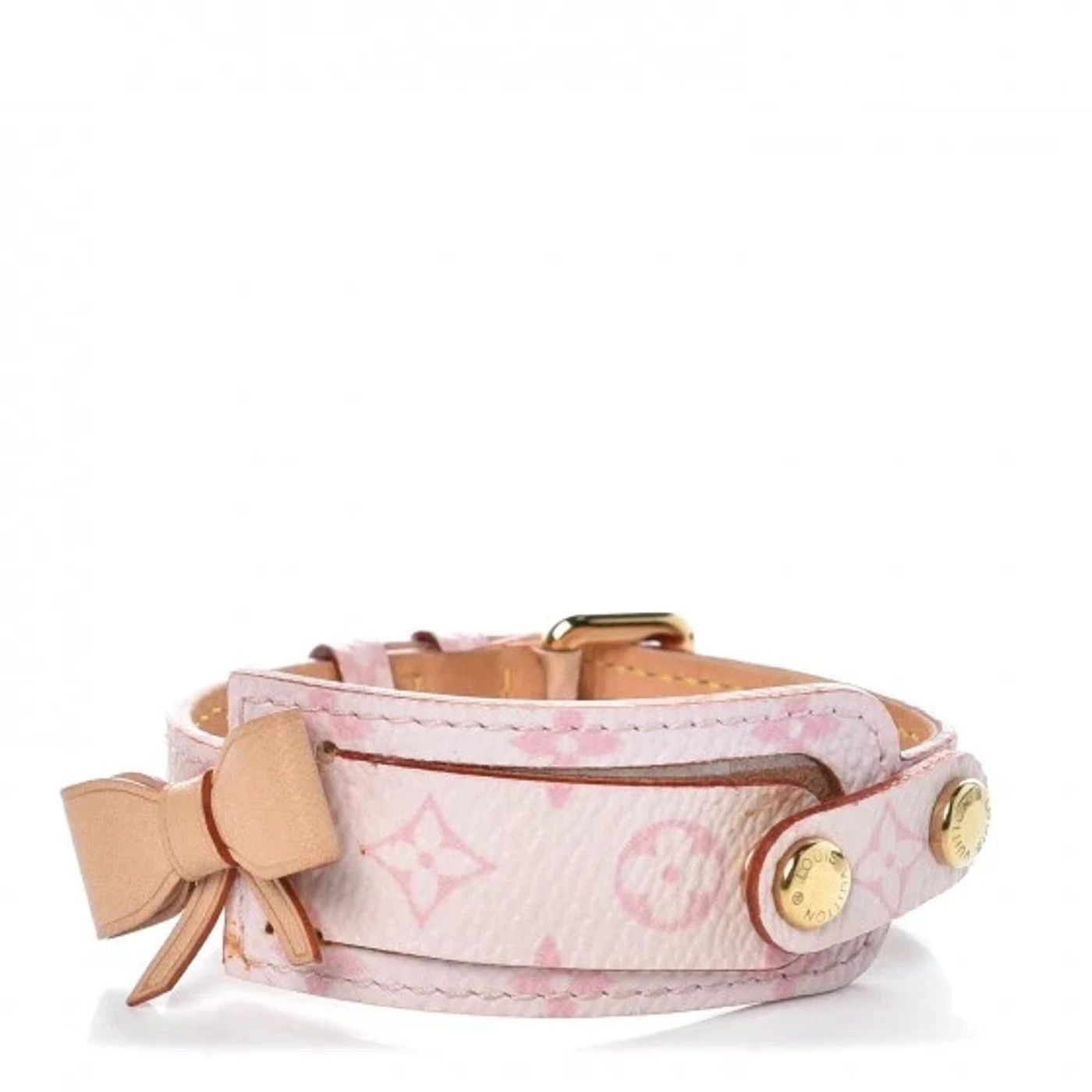 image of S/s 2003 Louis Vuitton Murakami Cherry Monogram Bracelet in Cherry Blossom, Men's